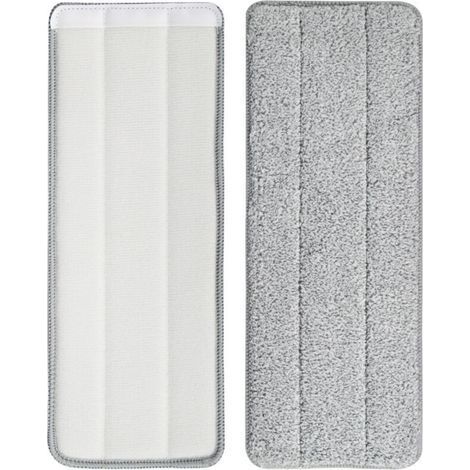 2pcs Mop Head Replacement Cloth Adhesive Mop Cloth Household Wooden Floor Ceramic Tile Lazy Mop Floor (1/5)