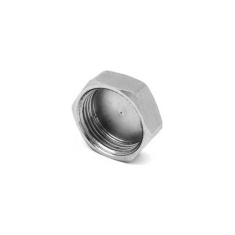 BOUCHON FEMELLE EN LAITON CHROMÉ IBP Taille : 3/8" - CONF