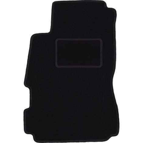 Tapicería negra mate para el asiento del conductor: Honda Legend II sedán (1991-1996) (1/5)