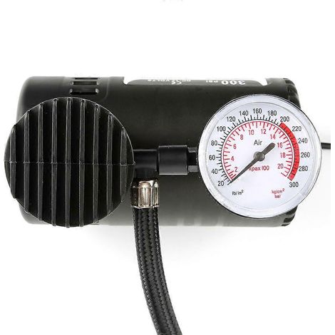 Mini compresseur d'air électrique, pompe à air robuste pour véhicules, gonfleur de pneus 300 psi, 12 V CC, pièces détachées automobiles (1/4)