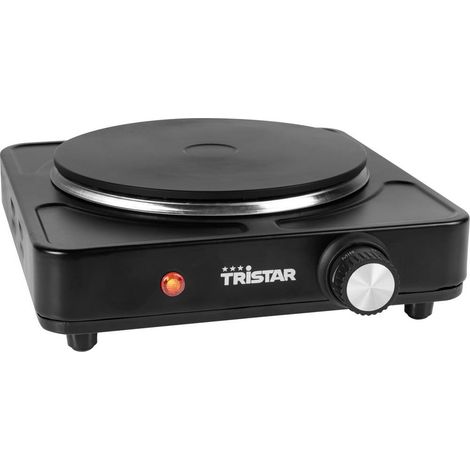 Tristar Fornello Elettrico Ghisa 1500w Campeggio Acciaio Termostato 5 Livelli (1/5)