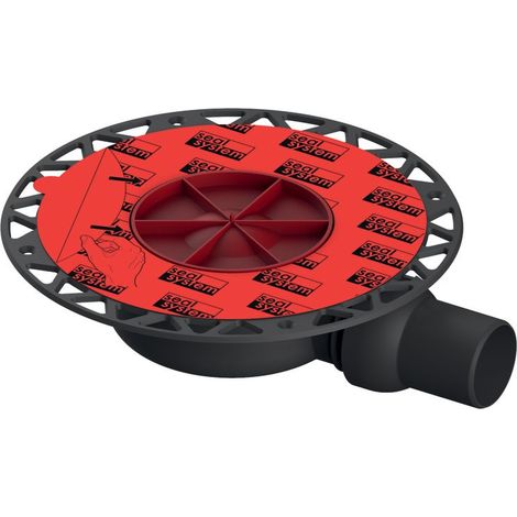 Tece drainpoint S Ablauf DN 50 superflach ohne Zulauf, mit Seal System Universalflansch (1/3)