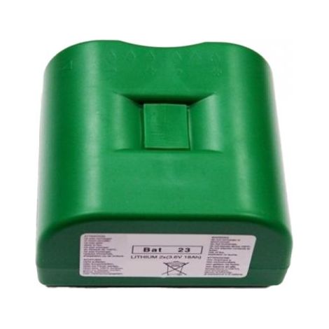 Batsecur batteria Litio 7,2V 18Ah compatibile Logisty BATLI23 - BAT23