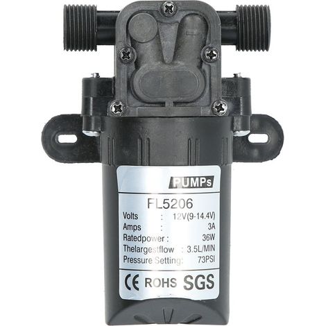 Pompe à membrane micro pour pulvérisation d'eau - Outil de peinture industriel (12V CC 36W) (1/5)