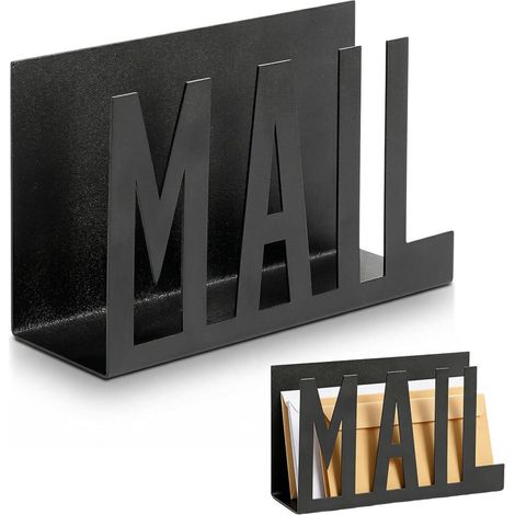 Organisateur Courrier Métal Porte Lettres Porte Document Support Lettres Range Courrier Bureau (1/5)