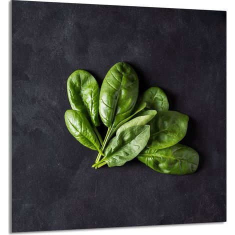 PANEL DE VIDRIO PARA COCINA 60x65 Albahaca (1/5)