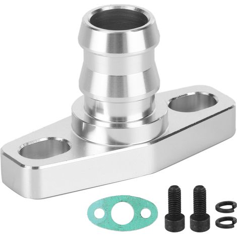 Qiilu turbo oil drain flange Joint de de sortie de vidange d'huile de turbocompresseur Kit de de vidange d'huile Turbo pour T3 T4 T3 / T4 T60 T70 T61 T04B T04E T04S.