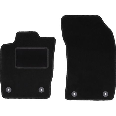 Tapis avant noirs pour Audi A1 8X à hayon (2010-)