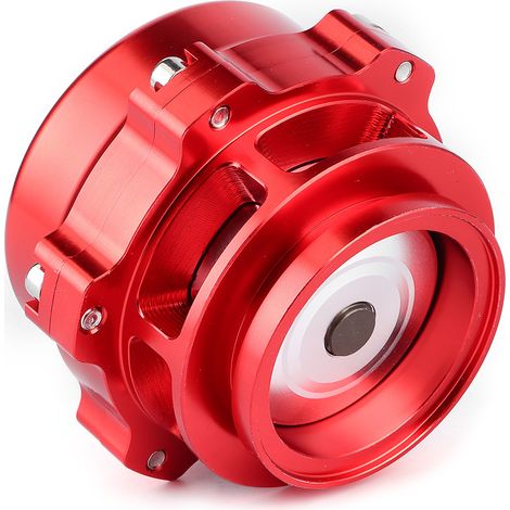 Turbo BOV Kit 2in Aluminium Rouge Accessoire Universel pour Voiture Soupape de Décharge Pression (1/5)