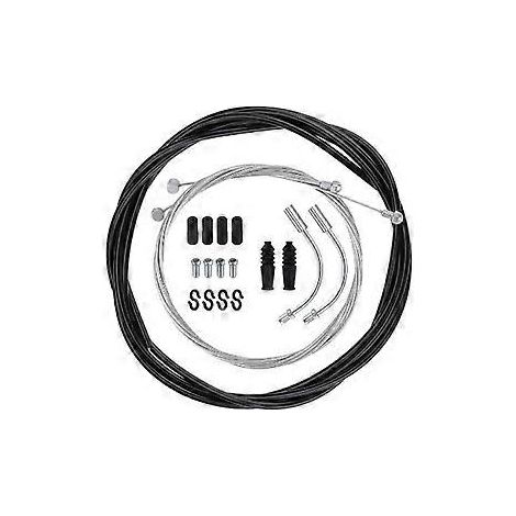 Gaines de câbles de frein haute performance adaptées aux VTT et aux vélos de ville, compatibles avec les dérailleurs, les manettes de vitesses et les leviers de frein. (1/5)