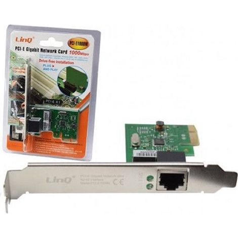 Trade Shop - PCI-E EXPRESS GIGABIT-NETZWERKKARTENLAUFWERK KOSTENLOSE INSTALLATION PCI-E1000M - (1/2)