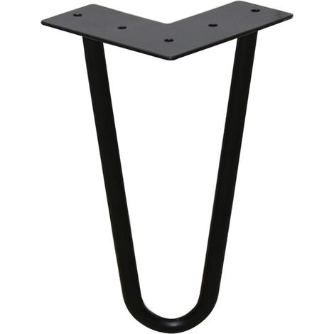 4X pieds Remplaçables 15cm 2 étriers Hairpin Legs Pied de table Châssis de table Hairpins Pieds de table en épingle (1/5)