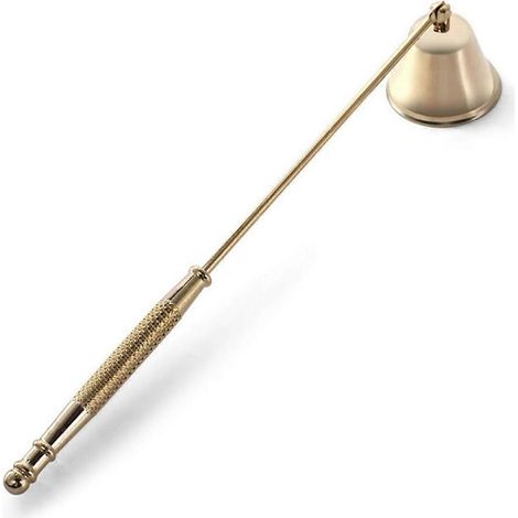 Éteignoir à bougies, mèche de bougie, accessoires pour bougies, éteignez la flamme de votre bougie en toute sécurité grâce à sa longue poignée. (1/5)