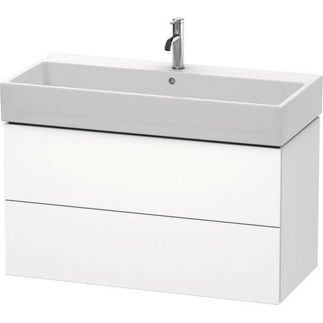 DURAVIT LC627808484 L-Cube WTU blanc, 984x459x544 mm, 2 tiroirs (2SK)