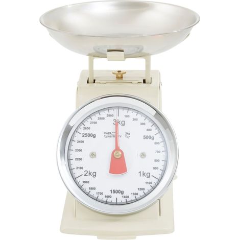 Premier Housewares Cream Kitchen Scale (1/5)