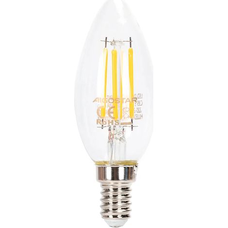 Lampada aigostar c35 dimmerabile E14 4W 2700K