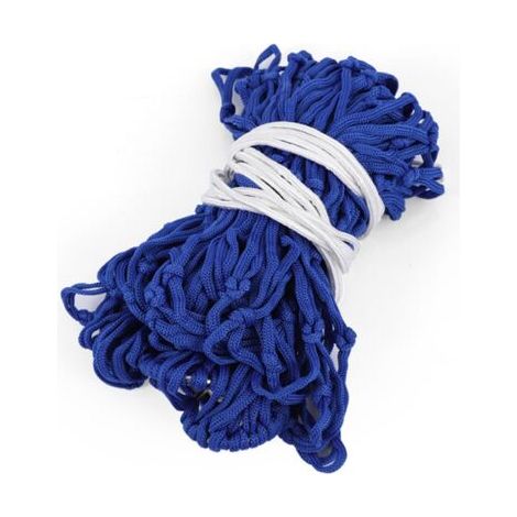 Hamac d'extérieur portable et léger, supportant jusqu'à 113 kg (250 lb), avec corde en nylon, idéal pour le camping et le jardin (bleu). (1/5)