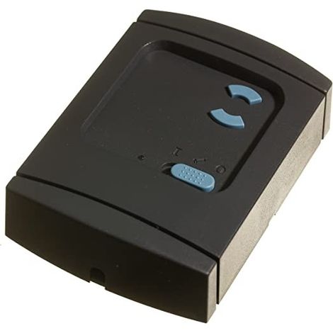 Bouton poussoir radio intérieur 868 MHz – 2 boutons à impulsion – Interrupteur On/Off – Compatible motorisation porte garage – Berner (1/3)