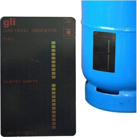 Indicatore magnetico di livello del gas per barbecue da campeggio (1/5)