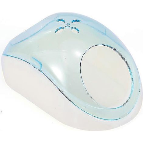 Pot de salle de bain pour hamster Yaju, toilettes à sable, baignoire avec seau, 1 pièce, bleu (1/4)