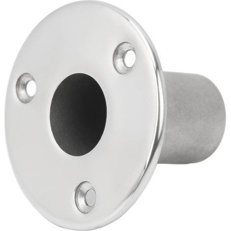 Raccord de rambarde bateau 25mm angle 90° acier inoxydable 304 base tube pour yacht marin (1/5)
