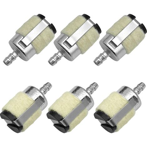 Universal fuel filter for Echo and Stihl brushcutters – Fits 5 mm (0.2 inch) hoses – Compatible with Echo 13120507320 and 13120519830 – Replacement part 125-527 (1/4)