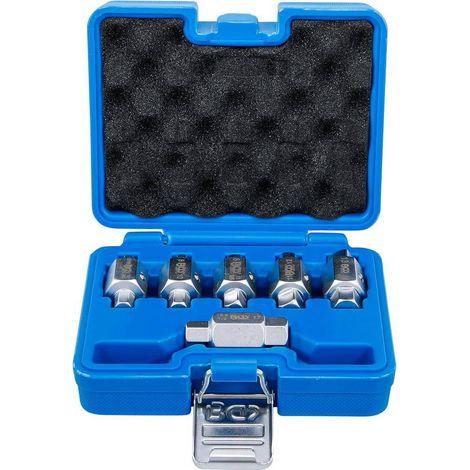 Jeu de Clés Vidange Huile 6 pcs - Pratique et Résistant pour Entretien Mécanique, Acier - D-Work (1/5)