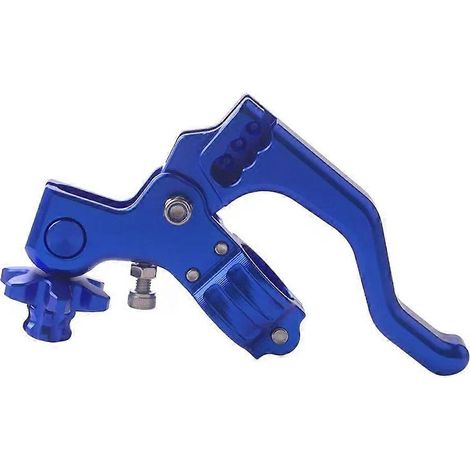 Leviers d'embrayage et de frein pour motos de motocross (bleus)