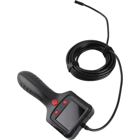 Caméra d'inspection industrielle endoscope portable étanche IP67 avec écran LCD IPS 2.4 pouces et 8 LED (1/5)