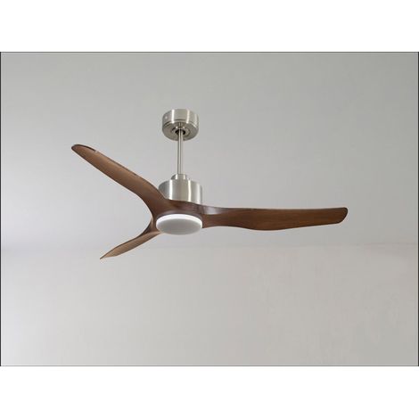 Modulo de KlassFan - Ventilateur de plafond DC  Led Dimmable Blanc pales noires thermostat idéal 16 à 25 m² KlDC4P1BkL2Wi (1/5)