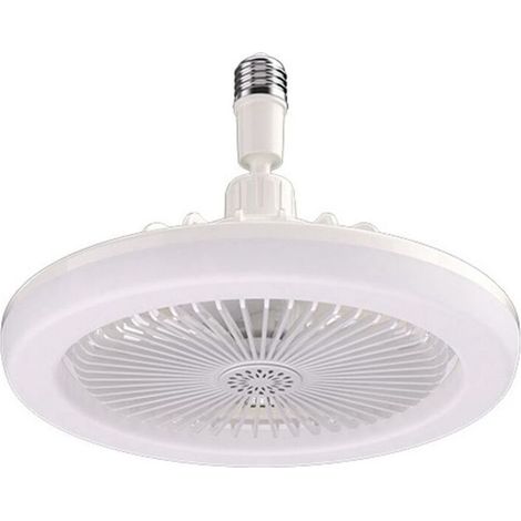 Deckenventilatoren mit Fernbedienung und Licht, E27-Sockel, intelligent und leise für Schlaf- und Wohnzimmer (1/4)