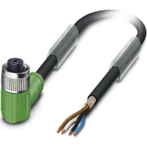 Phoenix Contact 1682919 Sensor-/Aktor-Steckverbinder, konfektioniert M12 Buchse, gewinkelt 3.00 m Po