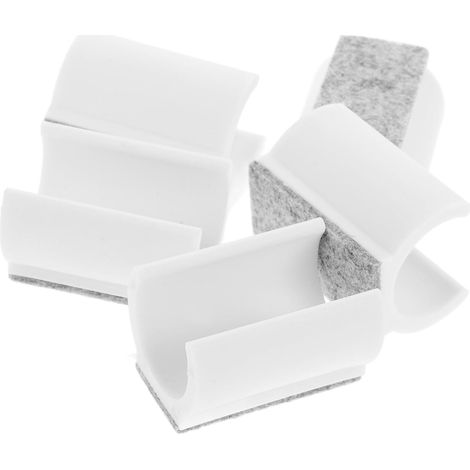 Lot de 5 protège-pieds de chaise en feutre en forme de U (1/5)