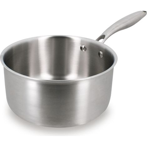 Casserole 20cm en acier inoxydable, TRINOX