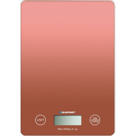 Balance de cuisine - 5 kg - affichage digital --- surface en verre (1/2)