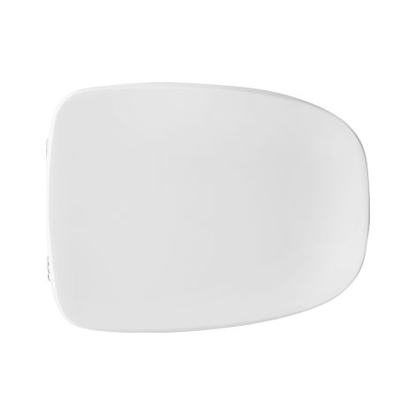 Sedile wc coprivaso per Kerasan vaso Brio 44,5-46,7 x 35,6 cm copriwater in legno colato con cerniere regolabili