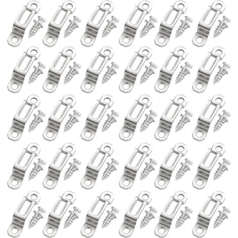Lot de 30 vis fixation invisibles pour meubles stratifiés, à (1/5)