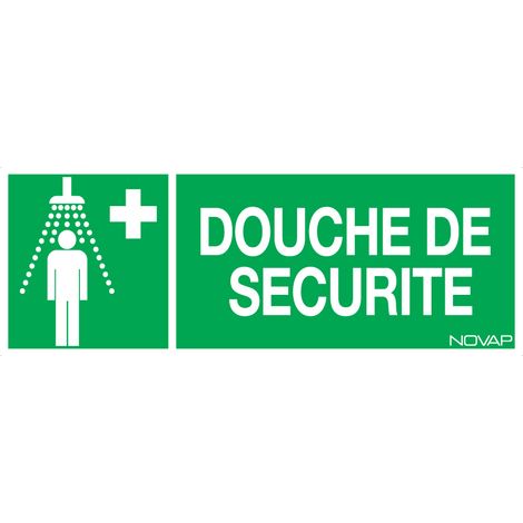 Panneau Douche de sécurité - Rigide 330x120mm - 4140674
