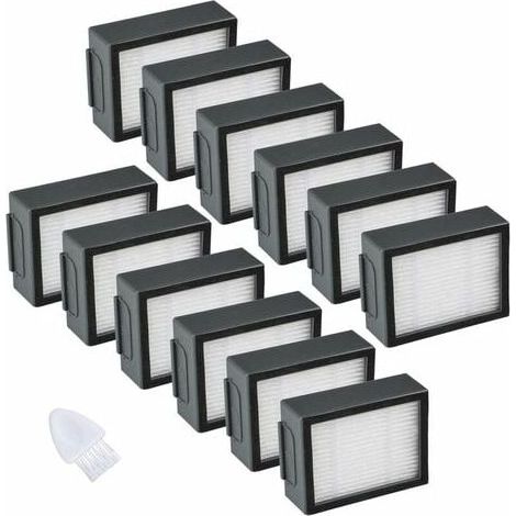 12 Pack Filters Compatible with iRobot Roomba e/i Series High Performance Replacement Filter - e5 e6 i3 i4 i6 i7 i7+ i8 i8+ Vacuum Cleaner Accessories (1/5)