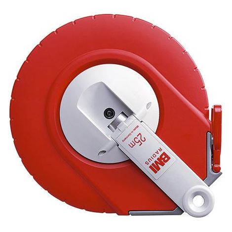 Stahlbandmaß Radius L.30m mm/- weiß Flextop BMI Genauigk.II (1/5)