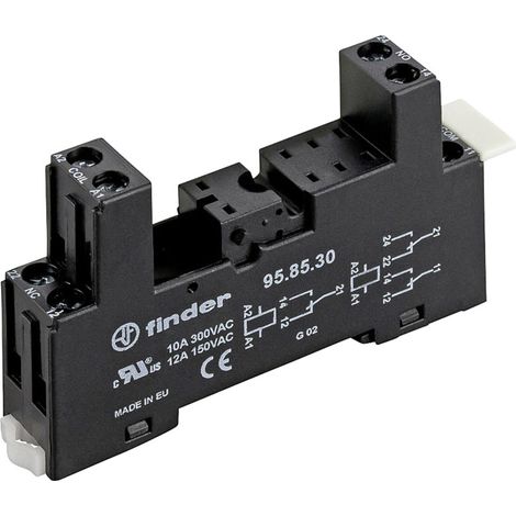 Finder 95.85.30 Relaissockel Finder 40.51, Finder 40.52, Finder 40.62 (L x B x H) 81.9 x 15.5 x 46
