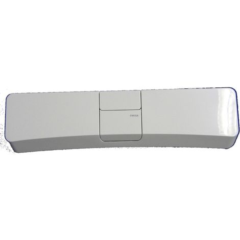Wisa Serie 790 couvercle avec bouton poussoir pour Réservoir WC blanc (1/4)