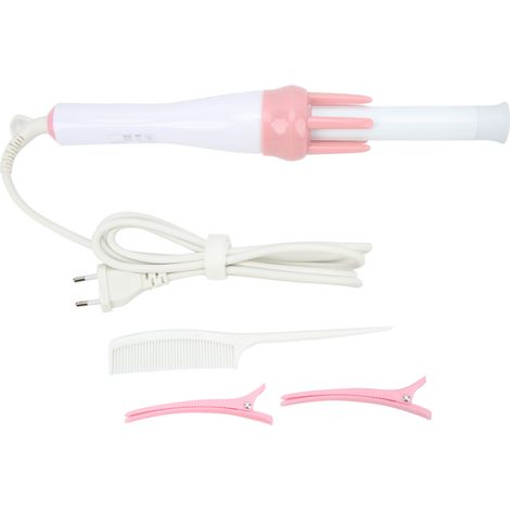Fer à boucler automatique mini portable, chauffe rapide 30s, pour coiffure VAV-022B avec prise EU (1/5)