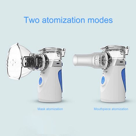 Nébuliseur portable à deux modes, atomiseur portable, mini inhalateur pour l'asthme