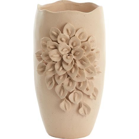 Vaso in ceramica opaca crème AMIATA di Light & Living 23x19x35.5