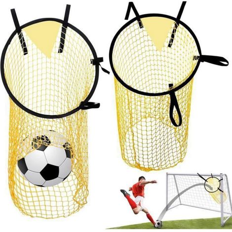 Filet de Cible de Football Lot de 2 Cible de Football Top Bins Filets Cible But Football avec Sangles Rglables multico CAGE DE FOOT (1/3)