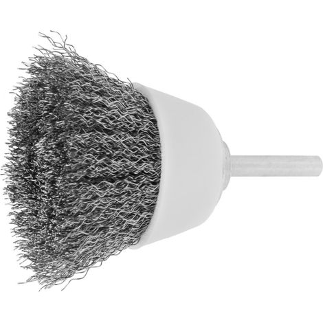 Lessmann Flächenbürste Kunststofftopf INOX-Draht 0,30 mm, Bürsten-⌀ 50 mm (1/2)