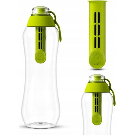 Bottiglia filtrante per acqua Dafi lime 0,3l + 1 filtro