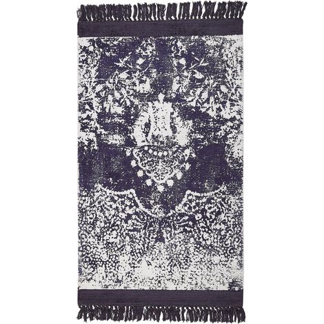 Teppich AKARSU Violett 80 x 150 cm Viskose