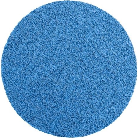 Set de Table Rond "Tortilla" 38cm Bleu Indigo (1/4)